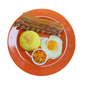 Fried Liempo Meal (no drinks included)